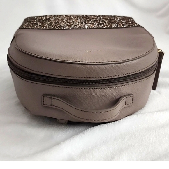 KATE SPADE Dark Beige and 1/4 Glitter Backpack, NWOT main image 6